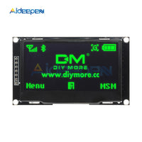 2.42" Inch 128 x 64 128 * 64 OLED Display Module IIC I2C SPI Serial Green LCD Screen for C51 STM32 SSD1309 For Arduino