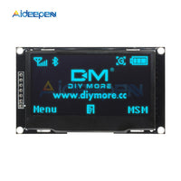 2.42" inch LCD Screen 128 x 64 128X64 OLED Display Module IIC I2C SPI Serial C51 STM32 SSD1309 for Arduino Blue Display