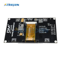2.42" inch Yellow Display LCD Screen 128X64 OLED Display Module IIC I2C SPI Serial SSD1309 128*64 for Arduino C51 STM32