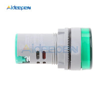 22MM AD16 22DSV AC60 500V Mini Voltage Meter LED Digital Display AC Voltmeter Indicator Pilot Lamp