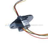22Mm 6 Wires Conductors Capsule Compact Slip Ring 220V Ac 250Rpm Cctv Monitor Basic Tools