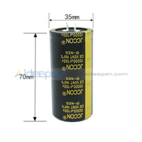 25V-450V Aluminum Electrolytic Capacitor High Frequency Low Impedance Through Hole 100V10000Uf