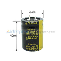 25V-450V Aluminum Electrolytic Capacitor High Frequency Low Impedance Through Hole 100V3300Uf