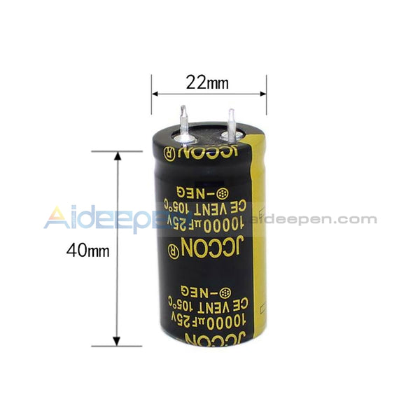 25V-450V Aluminum Electrolytic Capacitor High Frequency Low Impedance Through Hole 25V10000Uf