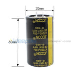 25V-450V Aluminum Electrolytic Capacitor High Frequency Low Impedance Through Hole 35V47000Uf