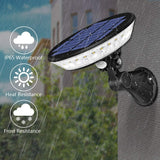 28 LED Outdoor Solar Wall Lamp PIR Motion Sensor Waterproof Light Garden Light Path Emergency Security Light 360° Luminous on AliExpress