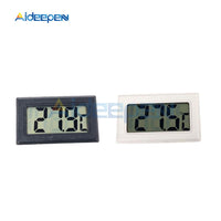 2Pcs Embedded LCD Digital Thermometer for Freezer Temperature Sensor Meter  50~110 Degree Refrigerator Fridge Thermometer