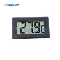 2Pcs Embedded LCD Digital Thermometer for Freezer Temperature Sensor Meter  50~110 Degree Refrigerator Fridge Thermometer