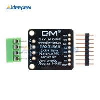 3.3V/5V MAX31865 Converter Board Temperature Thermocouple Sensor Amplifier Module For Arduino PT100/PT1000 RTD To Digital