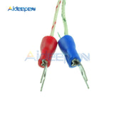 3.3ft K Type Thermocouple Temperature Controller Thermometer 0 800C Sensor Probe 1M Cable 6mm Thread