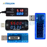 3/4 Digit USB Charger Doctor Digital Charging Battery Voltmeter Ammeter Ampermeter Current Meter USB Detector Smart Function