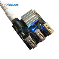 3 USB Mini Charging Module Step Down Power Charger Bank Board DC DC 9V/12V To 5V 8A Step Down Buck Converter For Arduino