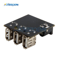 3 USB Mini Charging Module Step Down Power Charger Bank Board DC DC 9V/12V To 5V 8A Step Down Buck Converter For Arduino