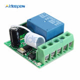 315MHz DC 12V 1 Ch Channel Wireless Relay Module RF Remote Control Switch Heterodyne Receiver Controller Board 3.5cmX3cmX1.6cm