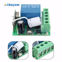 315MHz DC 12V 1 Ch Channel Wireless Relay Module RF Remote Control Switch Heterodyne Receiver Controller Board 3.5cmX3cmX1.6cm