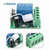 315MHz DC 12V 1 Ch Channel Wireless Relay Module RF Remote Control Switch Heterodyne Receiver Controller Board 3.5cmX3cmX1.6cm