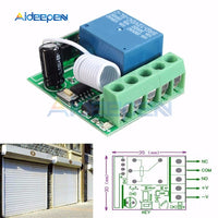 315MHz DC 12V 1 Ch Channel Wireless Relay Module RF Remote Control Switch Heterodyne Receiver Controller Board 3.5cmX3cmX1.6cm