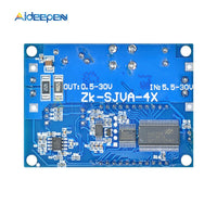 35W 4A DC 5.5 30V to 0.5 30V Digital LCD Display Buck Boost Converter Adjustable Power Supply Module Step Up Down Board Module