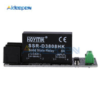 380V 8A 1 2 4 Channel Solid State Relay Module High and Low Level H L Trigger Board SSR D3808HK Switch Controller For Arduino