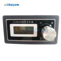 4 20mA 24V LCD Digital Signal Generator DC Adjustable PLC Current Transmitter Tester Two Wire Output Dynamic Test DIY