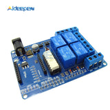 4 Channel 5V Relay Module Extension Board Relay Shield V1.3 Compatible For Arduino UNO R3 Xbee 315 Smart Electronics Relay DIY