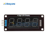 4 Digit LED 0.56" Display Tube Decimal 7 Segments TM1637 Clock Double Dots Module 0.56 inch White Display For Arduino