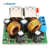 4 Four USB Port A5268 Step Down Power Supply Converter Board Module DC 12V 24V 40V to 5V 5A For MP3/MP4 Phone Car Equipment Tool