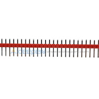 40Pin 1X40P Male 2.54Mm Breakable Pin Header Strip Red/black Basic Tools