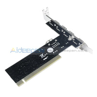 480Mbps 5 Port Usb 2.0 Pci Hub Card Controller Adaptor Module Motor