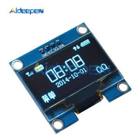 4PIN 1.3" 1.3 inch IIC I2C Serial 128x64 OLED LCD Display Blue Screen Module For Arduino 12864 LCD Screen Board