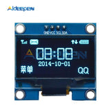 4PIN 1.3" 1.3 inch IIC I2C Serial 128x64 OLED LCD Display Blue Screen Module For Arduino 12864 LCD Screen Board