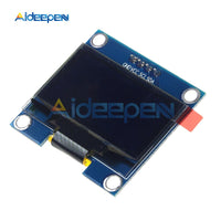 4PIN 1.3" OLED Module White/Blue Screen 128X64 1.3 inch OLED LCD LED Display Module 1.3" IIC I2C Communicate