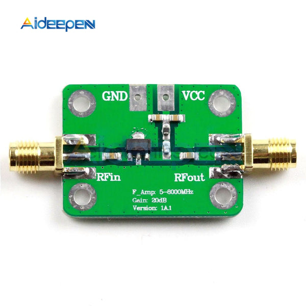 5   6000MHz 6 GHz Gain 20dB RF Ultra wideband Power Amplifier RF Signal Amplification Module DC 5V