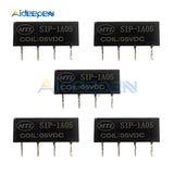 5PCS DC 5V Relay SIP 1A05 Reed Switch Relay DC Resistance 450~550ohm for PAN CHANG Relay 4PIN