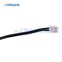 5Pcs 0.3M NTC Thermistor Temperature Sensor 10K 1% 3950 Waterproof Probe Cable Length 30CM