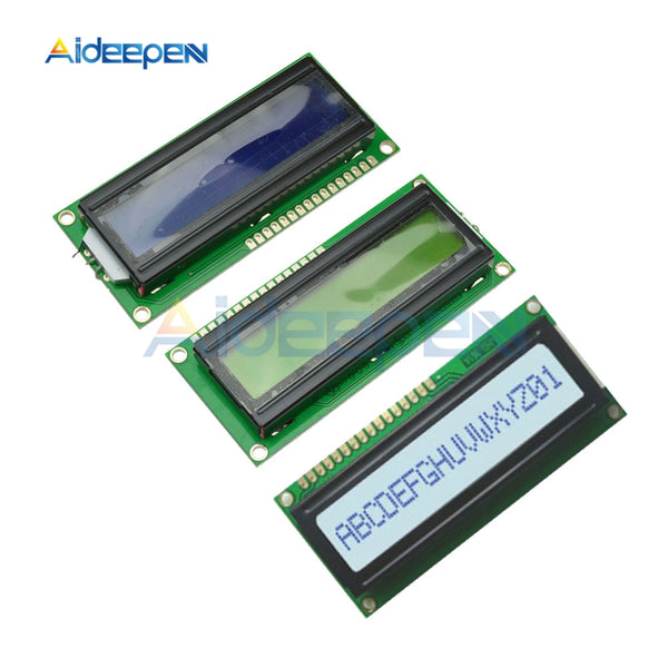 1601 Character LCD Display Module – 16x1, Yellow Backlight, STN, SPLC780D
