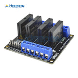 5V 4 CH OMRON SSR G3MB 202P Solid Relay Module with Resistive Fuse For Arduino High Level Trigger Effective on AliExpress