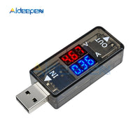 5V Mini Dual Digital Voltmeter Ammeter USB Electrical Power USB Capacity Voltage Tester Current Charger Charging Meter