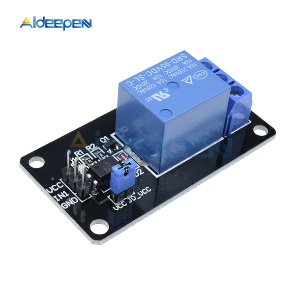 5V One 1 Channel Relay Module Board Shield Low Level Trigger Optocoupler Driver Relay For PIC AVR DSP ARM MCU For Arduino