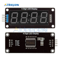5pcs 4 Digit LED 0.56" Display Tube Decimal 7 Segments TM1637 Clock Double Dots Module 0.56 inch White Display For Arduino