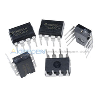 5Pcs Tl081 Tl081Cp Ti Ic Jfet Input Operational Amplifiers Dip-8 Chip