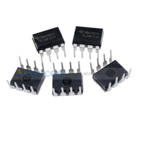5Pcs Tl081 Tl081Cp Ti Ic Jfet Input Operational Amplifiers Dip-8 Chip