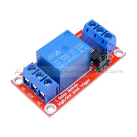5V 1-Channel Optocoupler Relay Module For Arduino H/l Level Triger Function