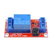 5V 1-Channel Optocoupler Relay Module For Arduino H/l Level Triger Function