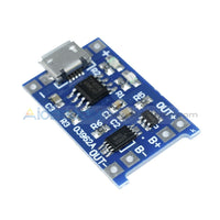 5V 1A Micro Usb 18650 Lithium Battery Charging Board Charger Module Adapter