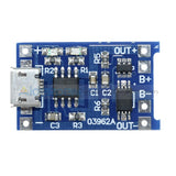 5V 1A Micro Usb 18650 Lithium Battery Charging Board Charger Module Adapter