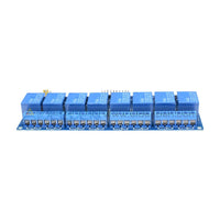 5V 8-Channel Relay Module With Optocoupler For Pic Avr Dsp Arm Function