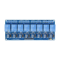 5V 8-Channel Relay Module With Optocoupler For Pic Avr Dsp Arm Function