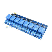 5V 8-Channel Relay Module With Optocoupler For Pic Avr Dsp Arm Function