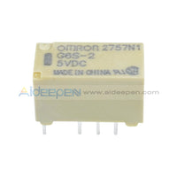 5V Relay G6S-2-5Vdc 250Vac/dc220V 2A 8Pin For Omron Function Module